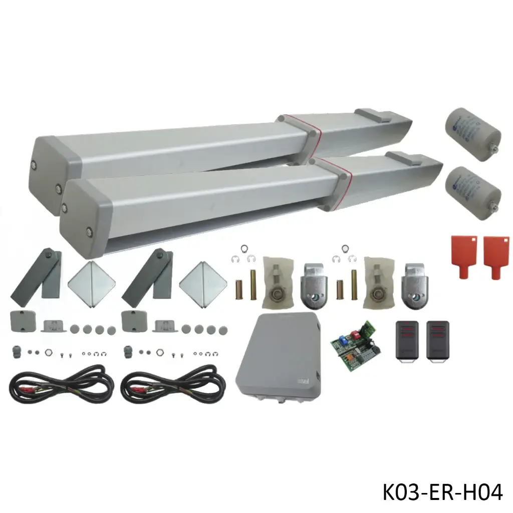 [K03-ER-H04] Kit Pistones Vulcan Largos Rapidos Hidraul. 120V para 2-hojas