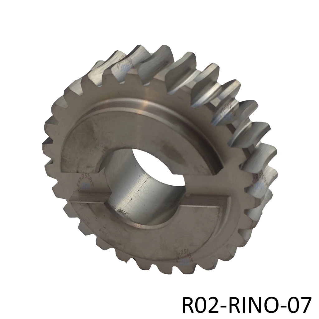 [R02-RINO-07] Corona / Engrane Helicoidal para transmisión del Op. RINO-1000