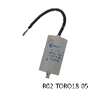 Capacitor 16mf para operador TORO 1800 (arrastre1200kg)