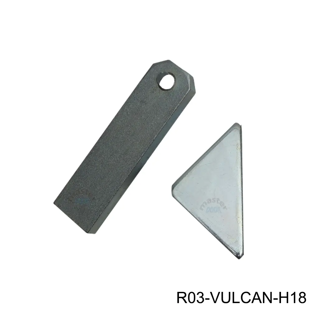 [R03-VULCAN-H18] Soporte Trasero para piston Vulcan BL, placa.