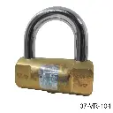 Candado Cilindrico Barrilito, la llave se extrae solo si esta cerrado, a prueba de ganzúa, resistencia del Arco al corte de 4350kg