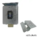 Kit Chapa Electrica Vertical Viro V90, 12vcd, para Puerta que abate hacia Fuera con cilindro