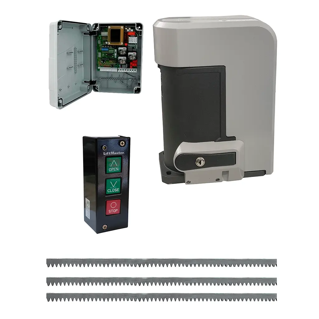 Kit Cremallera NYOTA 115EVO 1.0Hp 220V, 2F. Cap. de Arrastre 1800K. Incluye: 6m de cremallera y Botonera.