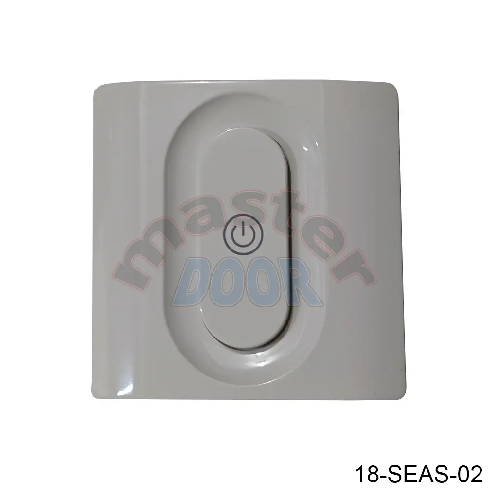 [18-SEAS-02] Boton / Interruptor de Pared Inalambrico 1T, F433 para Operador MD-7611W y otros. W14