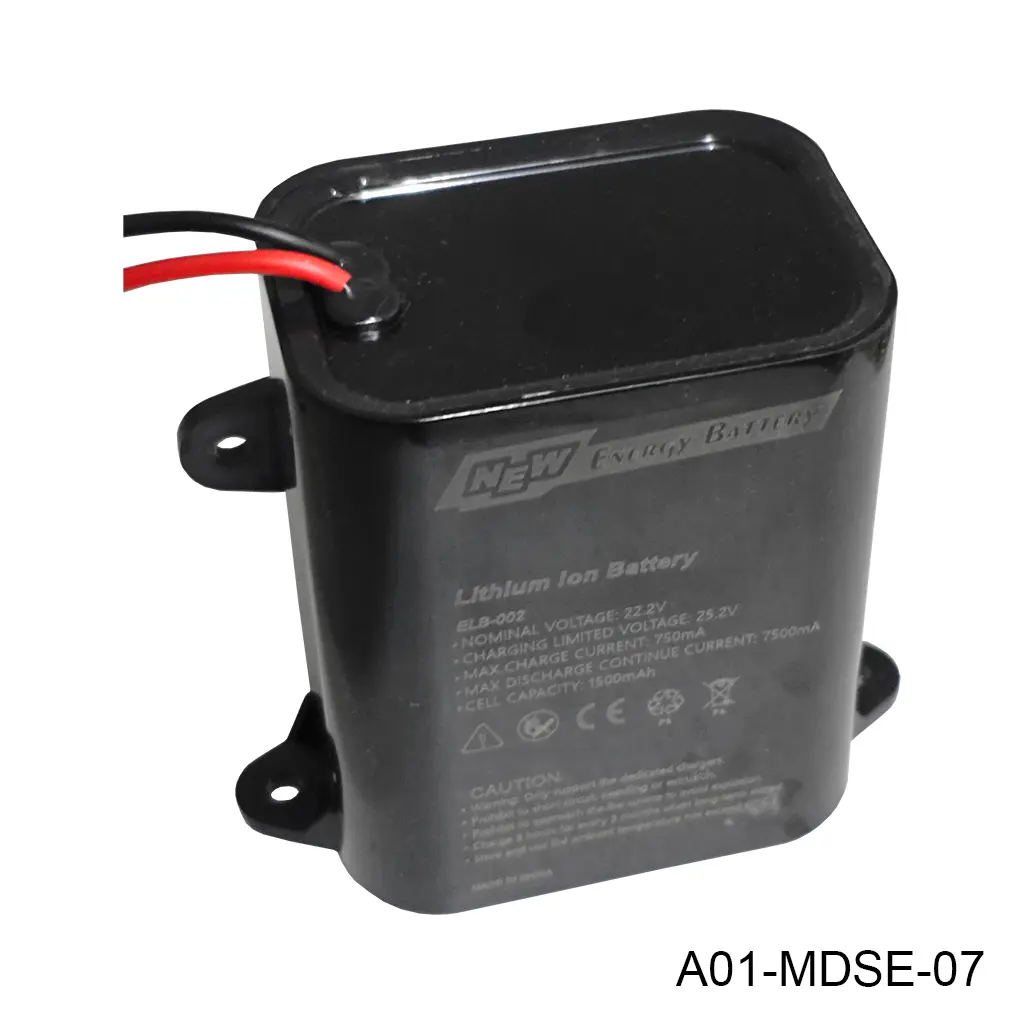 [A01-MDSE-07] Bateria de Respaldo de 24vcd con base, para Op. MD-7611W y otros, P34.