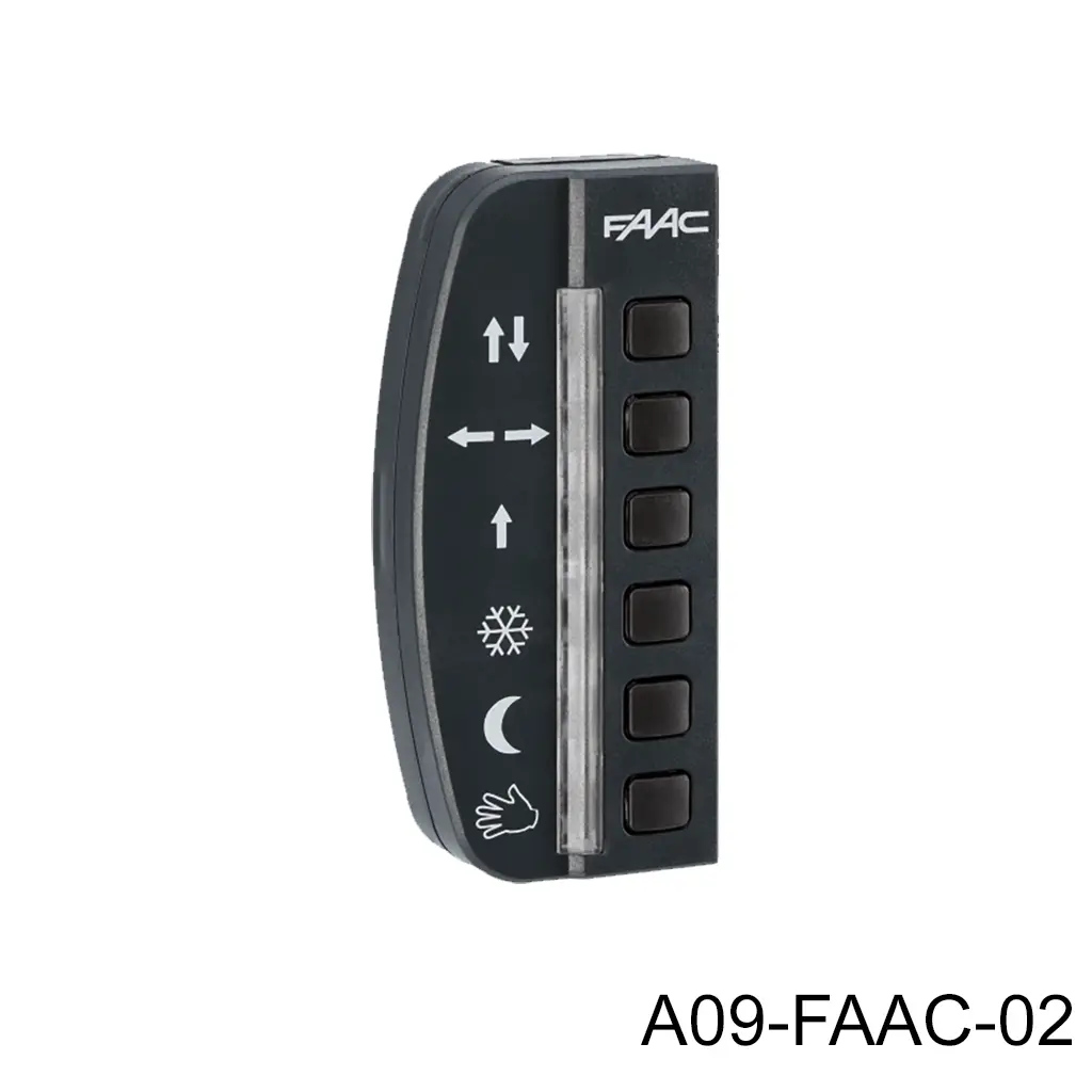 Selector de funciones para Puerta Cabezal FAAC Abatible y Corrediza Mod. LK EVO