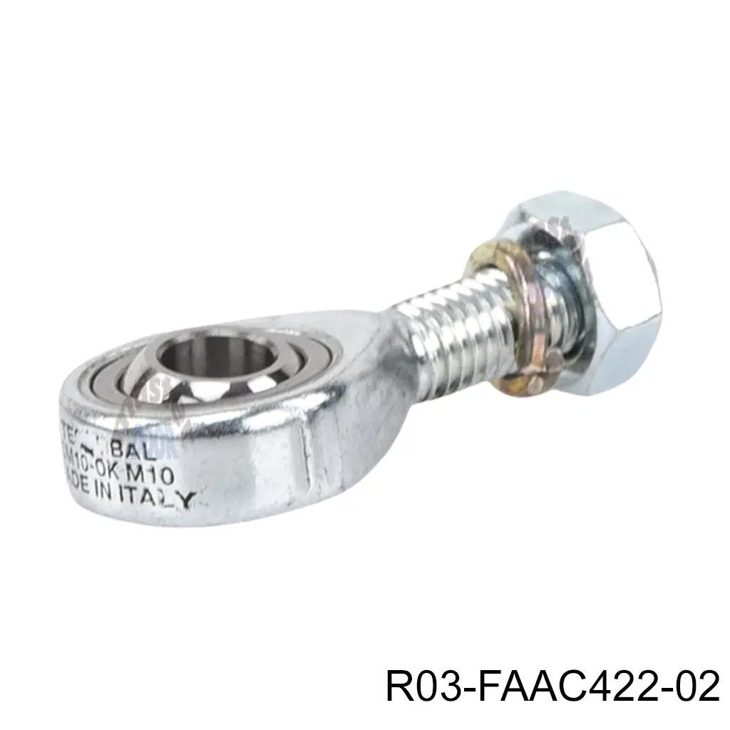 [R03-FAAC422-02] Soporte / Rotula Delantera con Rosca para piston FAAC-422 y otros