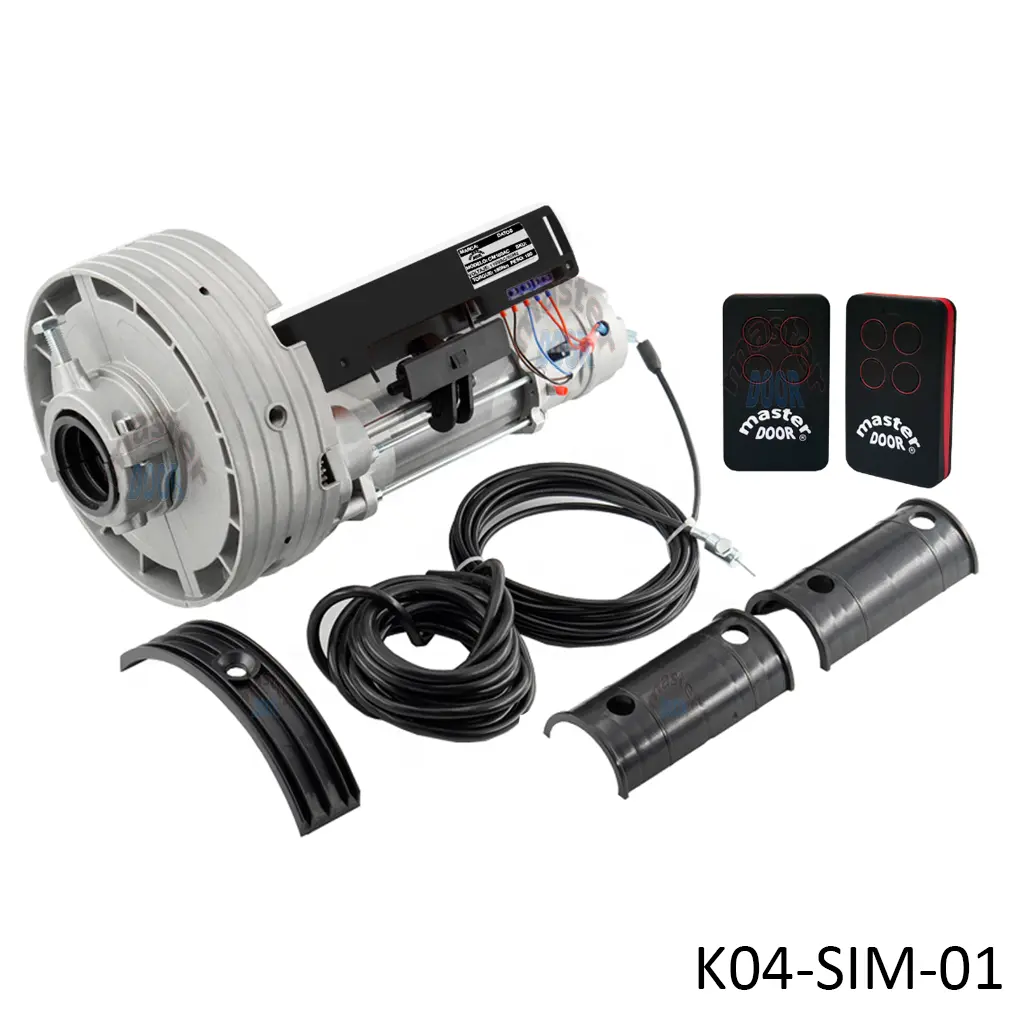 Kit Op. Cortina Oculto CM-180AC, 115V para 180Kg, incluye Tarjeta Receptora Integrada y 2 Controles