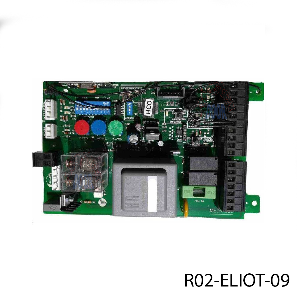 Tarjeta Electronica con receptor integrado F433 para Op. ELIOT-1000