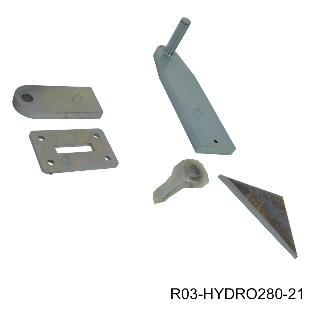 [R03-HYDRO280-21] Soporte delantero y trasero para piston Hydro-280, placa