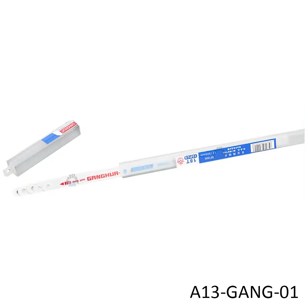 [A13-GANG-01] Segueta Bimetalica 12"x1/2", 18 Dientes