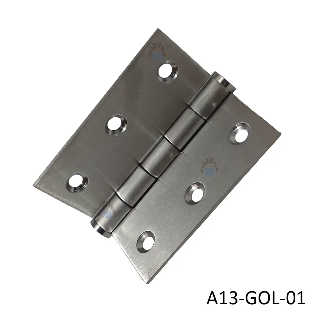 Bisagra Emb. 3"x3", 2mm exp., S/B, cro. sat., US26D