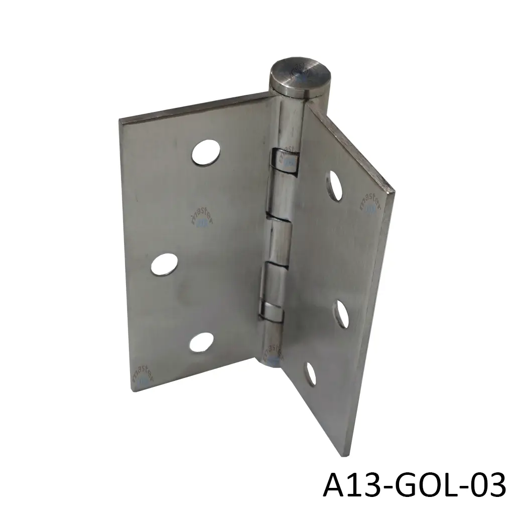 Bisagra Emb. 3"x3", 2mm exp., 2B, cro. sat., US26D