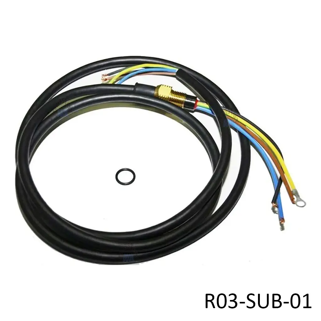 Cable de Alimentacion para piston P4.5 y otros 4x0.75 L=1.6mto SUB E