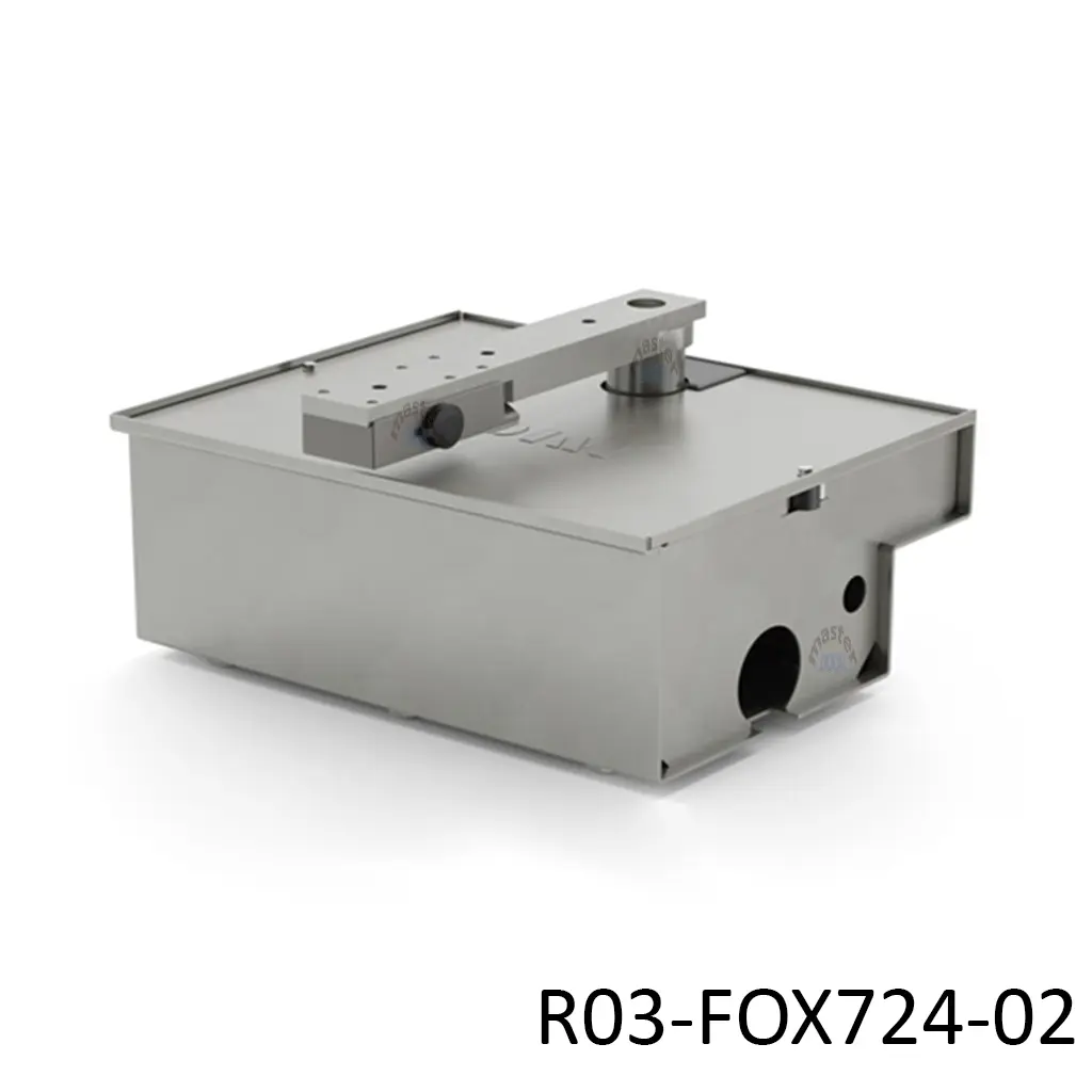 Caja con Tapa y Brazo para Op.  FOX 724, 105º