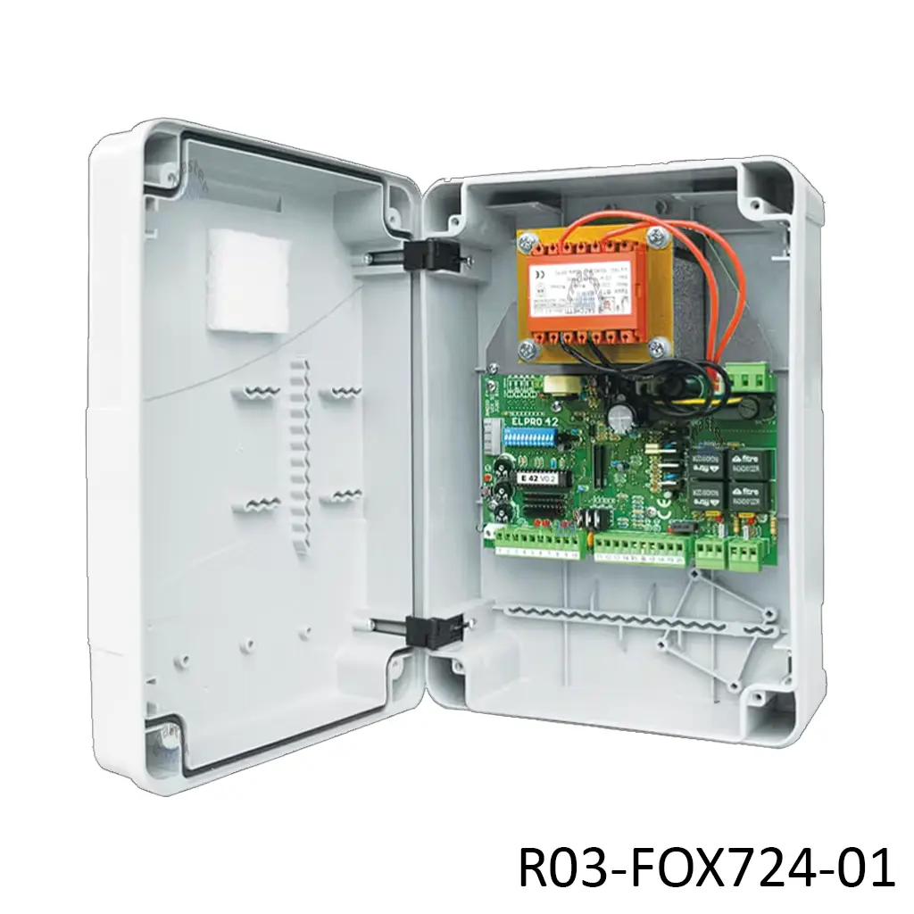 [R03-FOX724-01] Cerebro Electronico Elpro 42 con su contenedor, para piston FOX 724