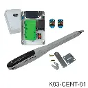 Kit Pistones CENTURION VANTAGE500 para 1 Hoja, 120V/12V, incluye: Bateria y 2 control.