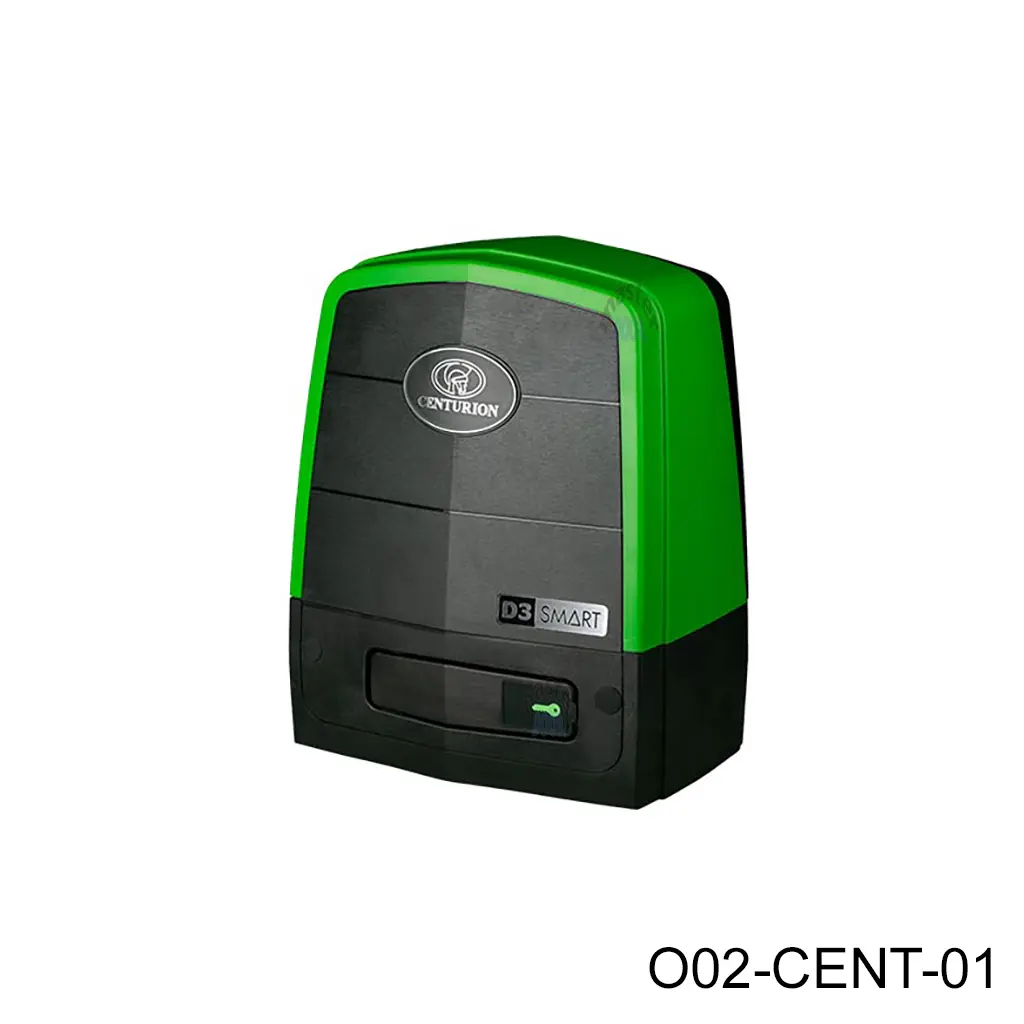 Operador Centurion D3 Smart. Incluye: Tarjeta, Batería, 2-controles y placa. Sin Cremallera.