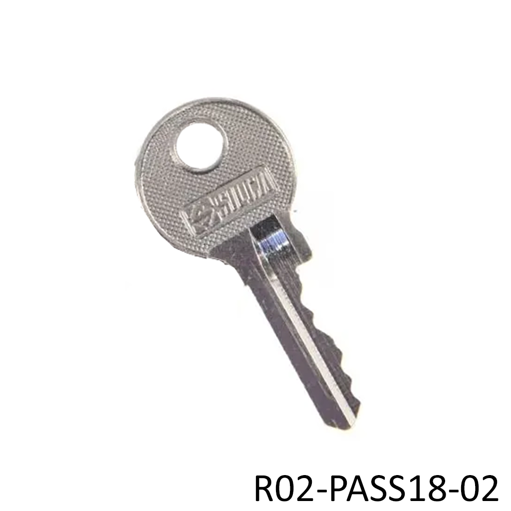[R02-PASS18-02] Llave de Desbloqueo para Op. PASS1800/2500, TORO1800/2500