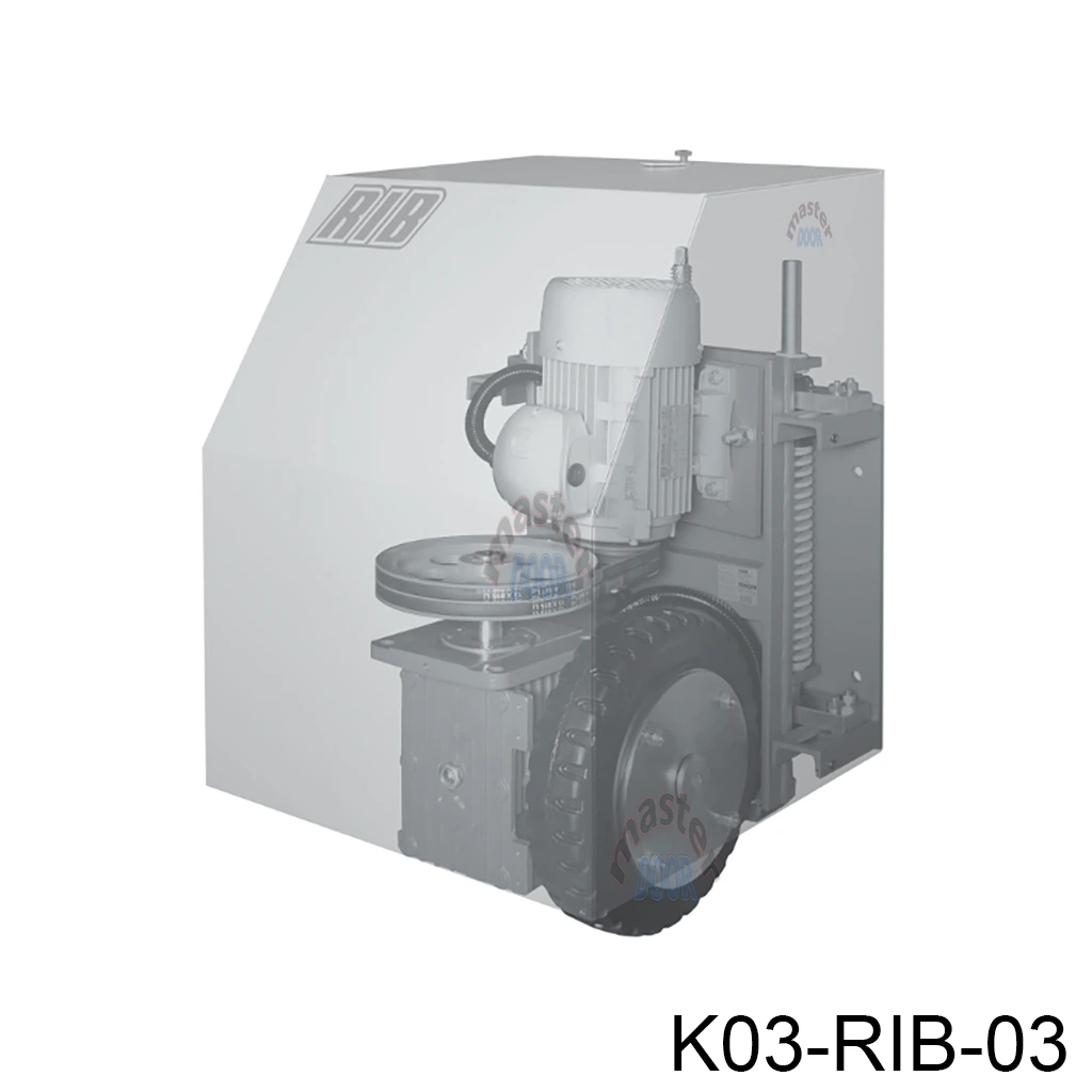 Kit Operador de Rueda R60 220V, 3F, 12000kg arrastre,15m ancho. Incluye Cerebro, Receptor y 2 controles F433. Aplicación para Puerta Abatible y Corrediza.