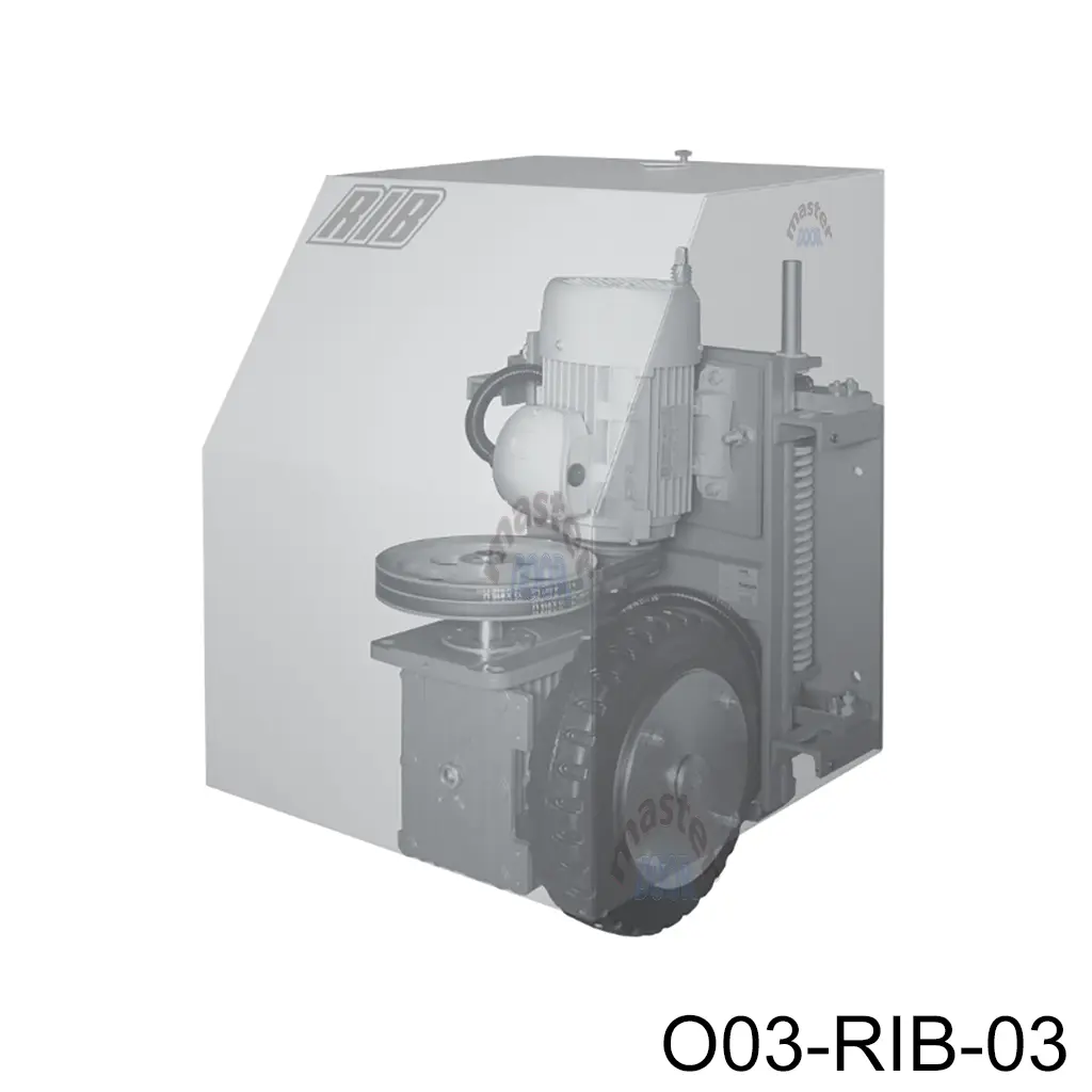 [O03-RIB-03] Operador R60 para Puertas Batientes y Corredizas Telescopicas 220V, 3F, 12000kg arrastre, 15m ancho.