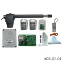 [K03-GE-01] Kit Pistones GBAT-300 Profesional, 120V, para 1-hoja, con receptor RC433 y 2 control Echo