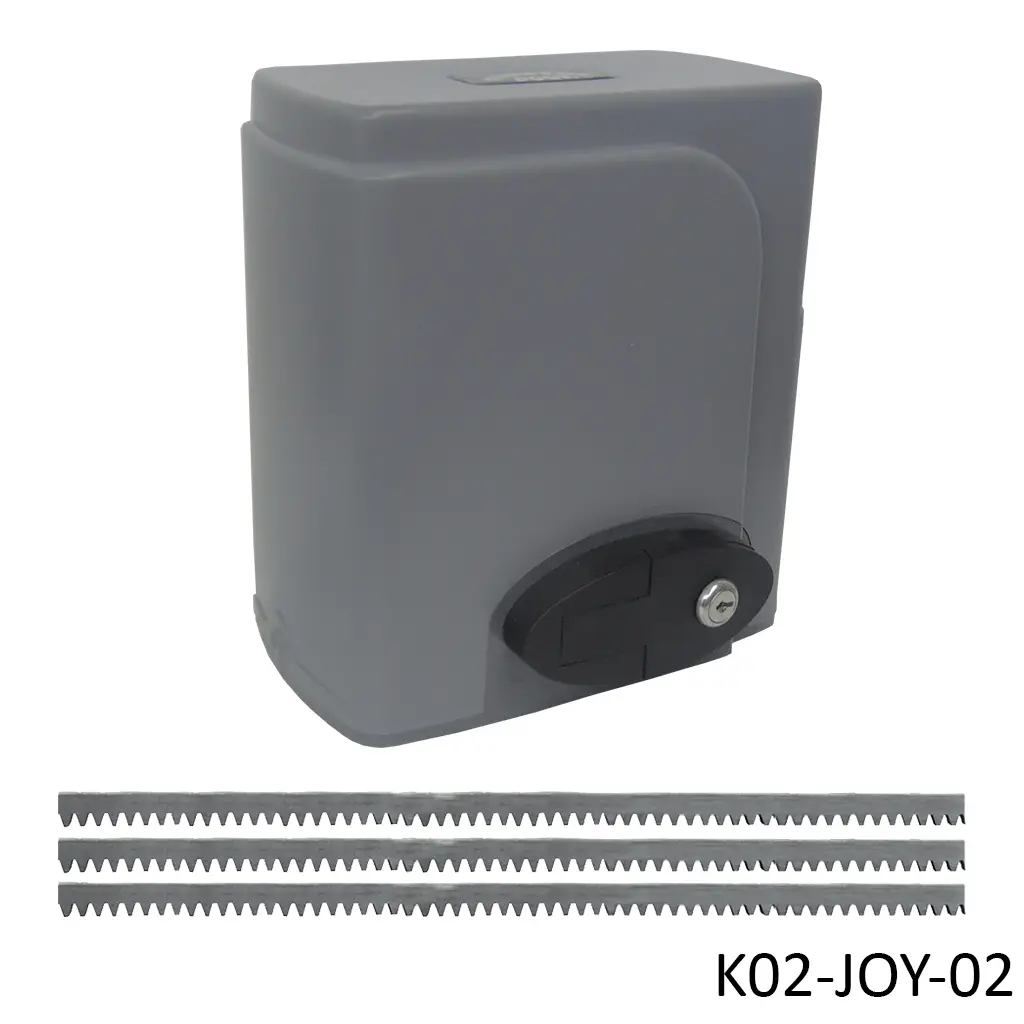 [K02-JOY-02-2M] [K02-JOY-02]Kit Cremallera Op. SG-700-AC.....con 6m de Cremallera (127V) 700Kg. Arrastre ([A02-MD-0009]Cremallera 12x30x2m con Birlos)
