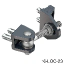 Bisagra Ajustable en 4 Dimenciones, M16, atornillable con tornillos Quick-Fic incluidos, 2 piezas