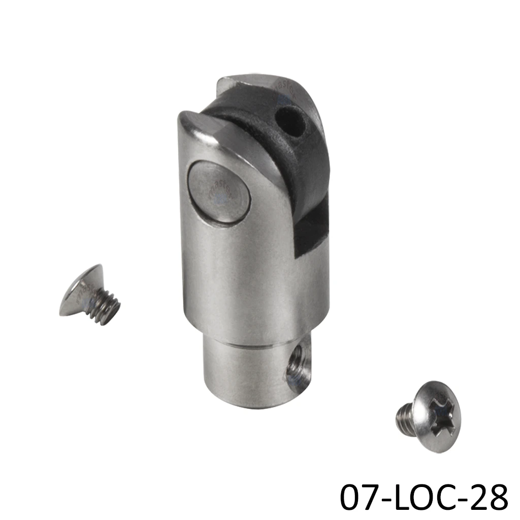 [07-LOC-28] Pestillo vaivén RollTop-60, acero inox. para cerradura locinox batiente LAKQ4040 y otras, remplaza el pestillo estándar, para un cierre mas suave