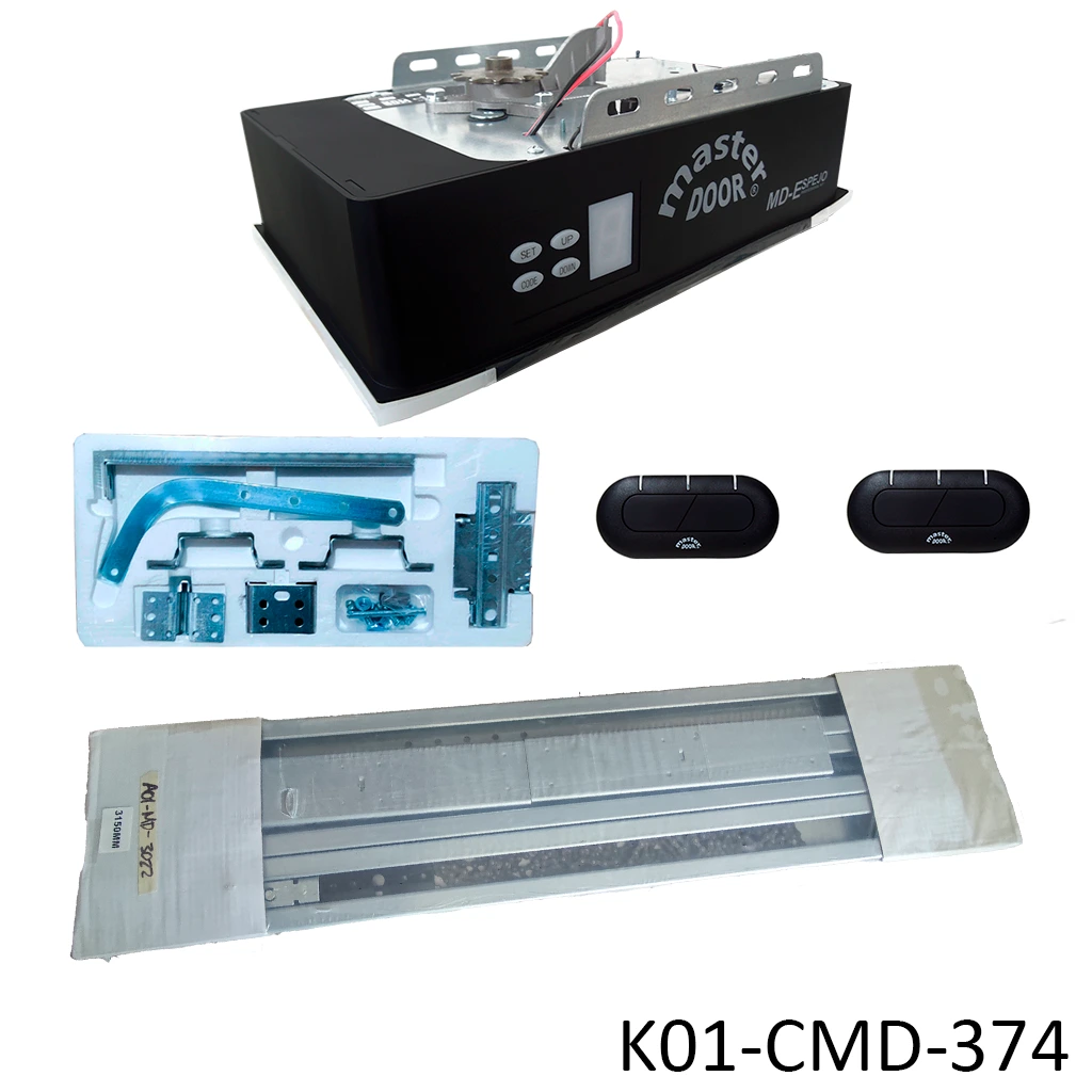 [K01-CMD-374] Kit MD-ESPEJO con Riel C para Cadena en 3 tramos de 1.10m 3.30 / 2.65 mto, apertura