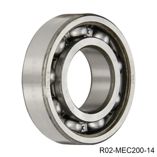 [R02-MEC200-14] Balero para la transmision del MEC-200 (6206), va entre la campana y la flecha sin fin.