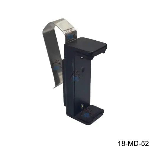 [18-MD-52] Base de Plastico con Clip de fierro, para soportar Control remoto MD tipo Europeo y otros. (cuando lo quieres poner en la visera)