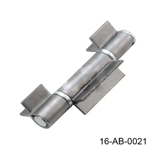 [16-AB-0021] Bisagra con 3 Alas Abierta, 185mm, Ø20mm. A-130.180