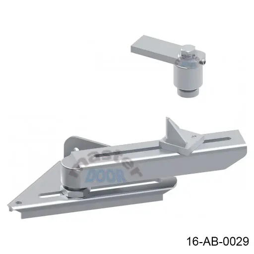[16-AB-0029] Bisagra de Llegada Inclinada RH, aplica cuando la puerta llega con un ángulo de inclinación, Incluye Bivelo