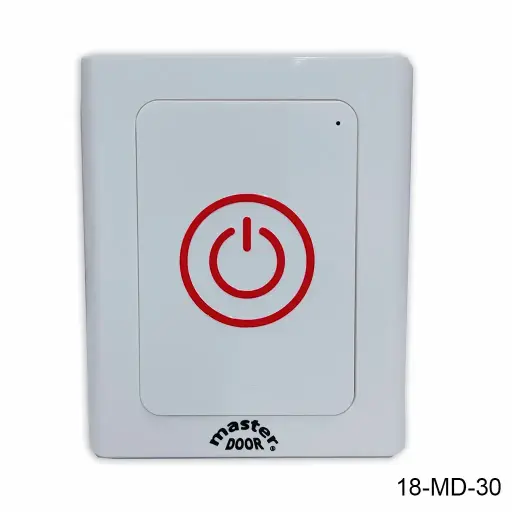 [18-MD-30] Boton / Interruptor de Pared Inalambrico 1T, F433 para Operador MD y otros. WWS02