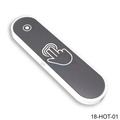 [18-HOT-01] Boton / Interruptor de Pared Inalambrico WT-400, TOUCH 1T, 2.4Ghz, tiene luz al toque, IP54. Hot