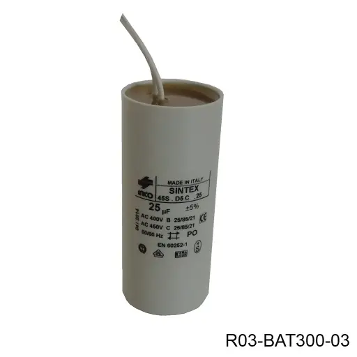 [R03-BAT300-03] Capacitor 25mf para GBAT-300