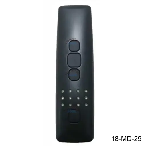 [18-MD-29] Control Remoto MD, Multi Universal 12 canales, acepta frecuencia 300-900 Mhz. para persianas (se puede programar hasta 12 tarjetas receptoras)