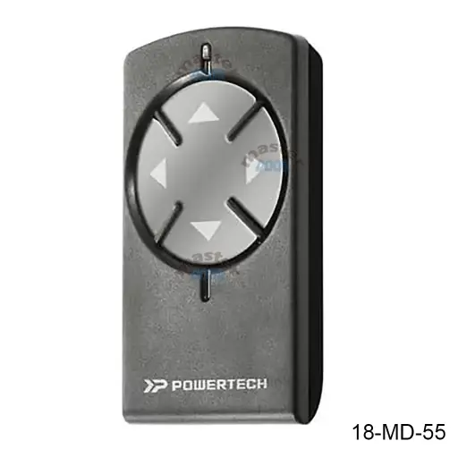 [18-MD-55] Control Remoto MD, PowerT, PR2, F433, para Tarjeta de pistones Power 230 y otros