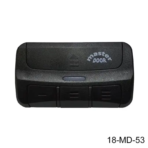 [18-MD-53] Control Remoto MD-Clicker, acepta frecuencia 315, 390 y Security+2.0 para los multifrecuencia, 3-Teclas. JohTX538