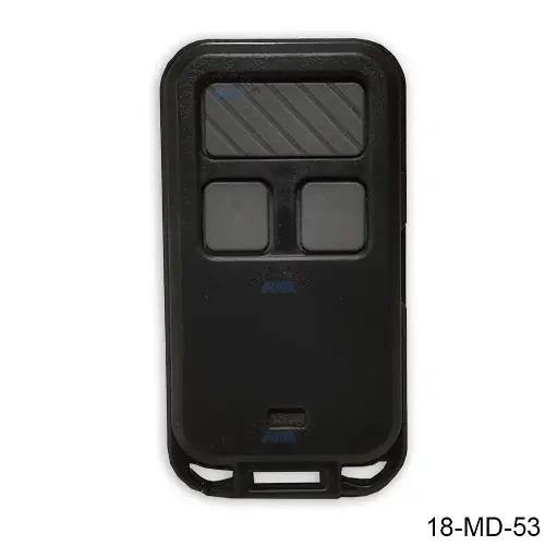 [18-MD-53] Control Remoto MD-Clicker, acepta frecuencia 315, 390 y Security+2.0 para los multifrecuencia, 3-Teclas. JohTX538