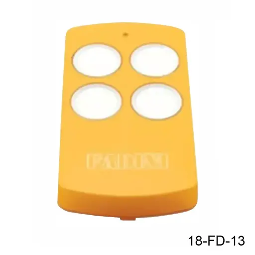 [18-FD-13] Control Remoto VIX53/4TR, F-868Mhz, color Amarillo, para receptor VIX53/1R y VIX53/2R. FD