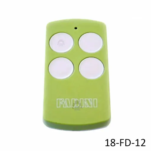 [18-FD-12] Control Remoto VIX53/4TR, F-868Mhz, color Verde, para receptor VIX53/1R y VIX53/2R. FD