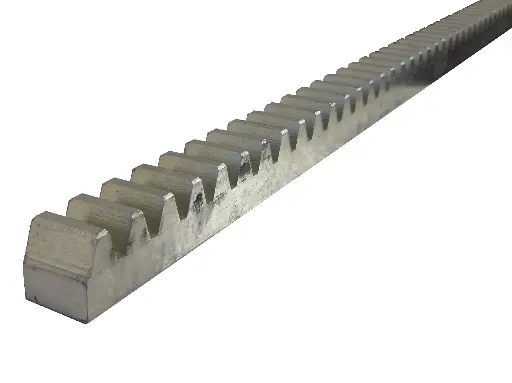 [A02-MD-0004] Cremallera 22mm X 22mm X 2-Metros de Largo Acero Galv.