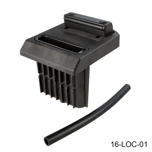 [16-LOC-01] Cubre Agujero sin tope EGS, placa de acero con polipropileno, para pasadores KEYDROP / VSF / VSA. LOC