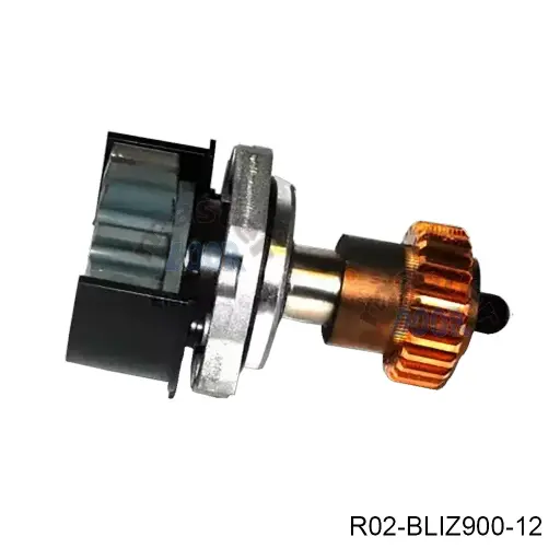 [R02-BLIZ900-12] Flecha completa para Transmision del Op. Blizzard 500/900.Incluye: Corona, Piñon, Guarda.