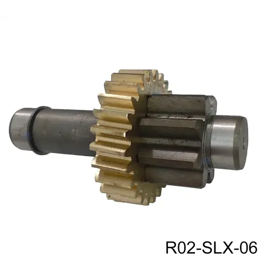 [R02-SLX-06] Flecha completa para Transmision del Op. SLX3024, (corona, balero)