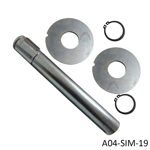 [A04-SIM-19] Flecha de 100mm para Freno RBS-1-40, 600kg, Ø4", Ced40. Sim