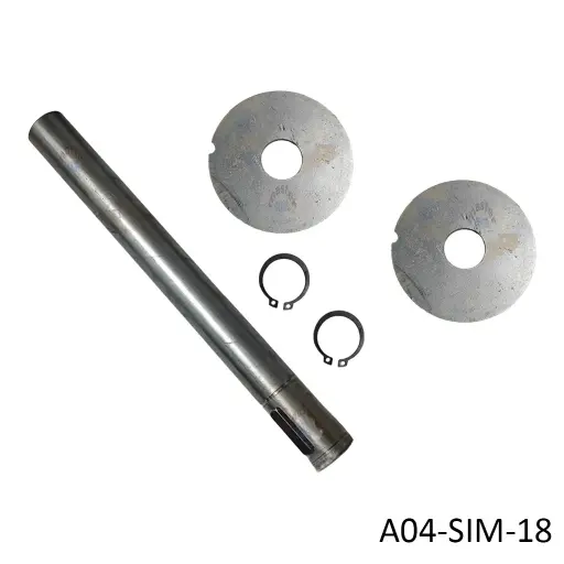 [A04-SIM-18] Flecha de 107mm para Freno RBS-1-30, 350kg, Ø4", Ced30. Sim