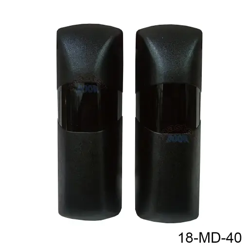 [18-MD-40] Fotoceldas Emisor-Receptor 12-24V, 25m alcance, Contacto 1 Salida NO ó NC, se puede girar 180º, For PC01